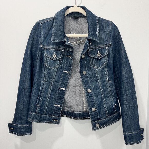 Guess Denim Jacket Women's Size S - Picture 1 of 7
